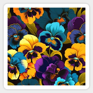 Pansies Sticker